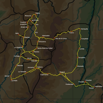 Colombia Real Map ATS | Primera Expansión