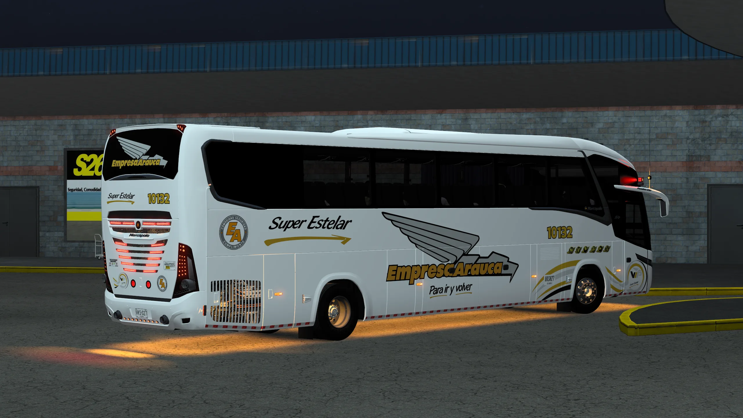 Marcopolo New G7 Paradiso 1200 para Colombia Real Map