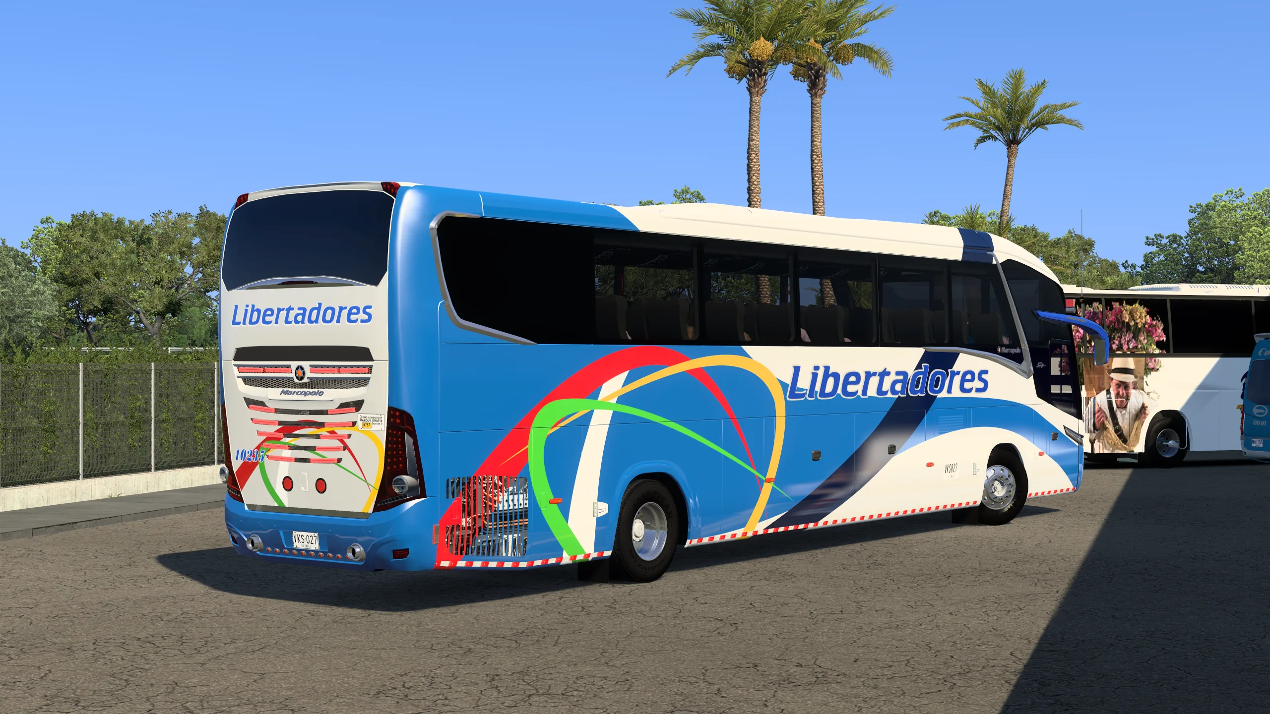 Marcopolo New G7 Paradiso 1200 para Colombia Real Map